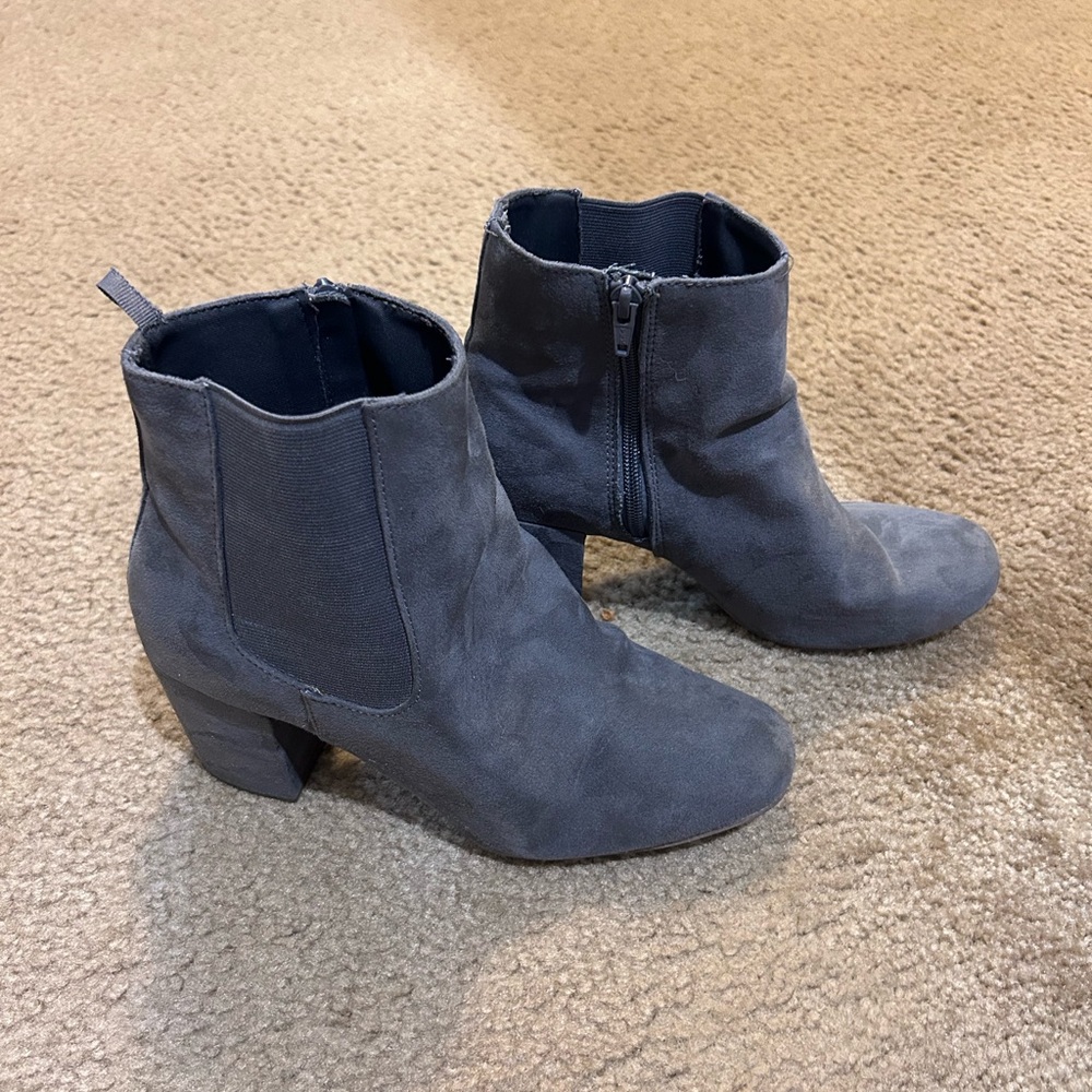 GAP Charcoal Ankle Booties